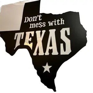 Don’t mess with Texas truck or car weatherproof decal