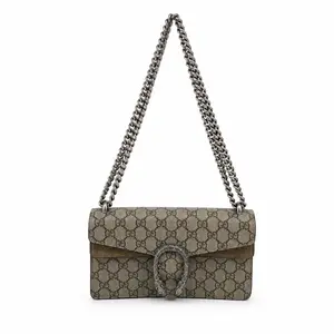 Pre-owned Gucci GG Dionysus Medium Crystal Tiger Code 034 D0277