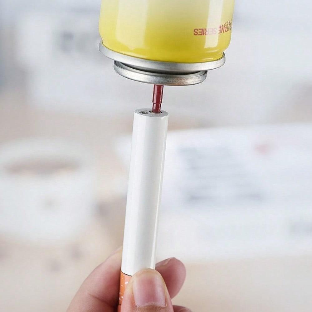 Funny Metal Lighter(Without Gas) - Wind-Resistant Flame, And Refillable Butane System  (Butane Gas Not Included)