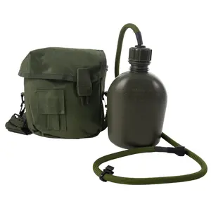 Olive Drab - Military GI Style Canteen Straw Kit