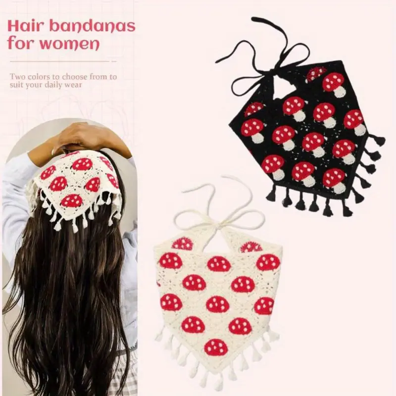 crochet bandana - TikTok Shop display picture 1