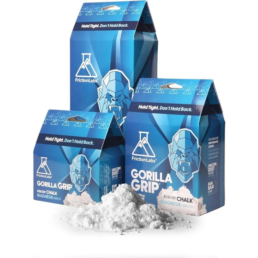 Premium Loose Climbing Chalk-High-Performance Hand Chalk with Superior Grip for Bouldering, Climbing, Weightlifting & More-Long Lasting & Skin Friendly Powdered Chalk