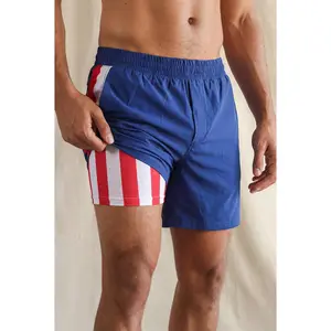 The Double Duty | Shinesty American Flag Ball Hammock® 7 Inch Athletic Shorts