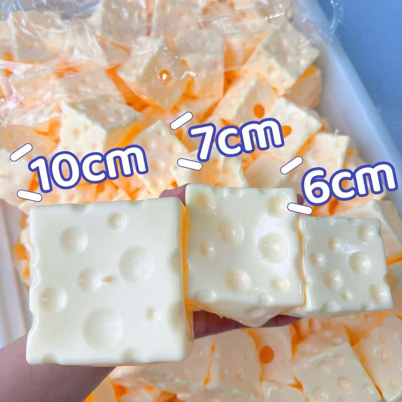 Cheese Hand Grip Strengthener, Squeeze Stress Relief Toy for Hand Exercise, Fitness Workout Tool for Wrist & Forearm Strength