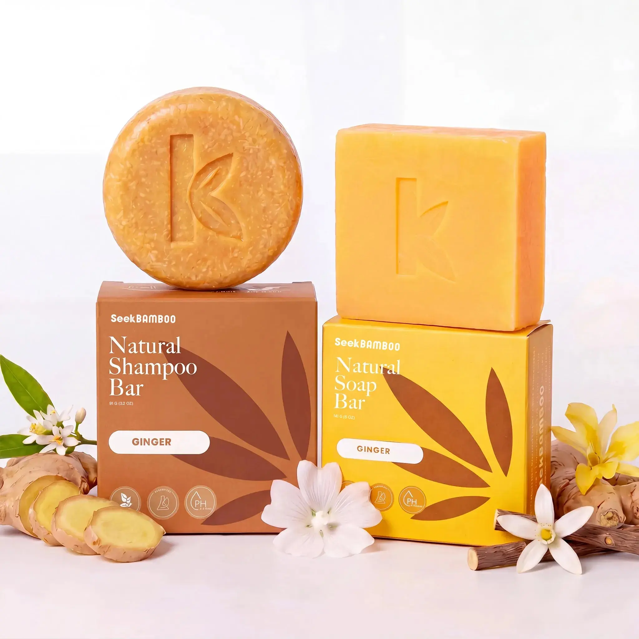 Ginger Shampoo and Soap