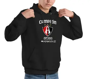 Liga MX Deprtivo Atlas Soccer Hoodie, Sudadera CAMPEON de Atlas, Football Hoddie, Men Soccer Shirt, Sport Wear, Gifts for Mexican Soccer Fans