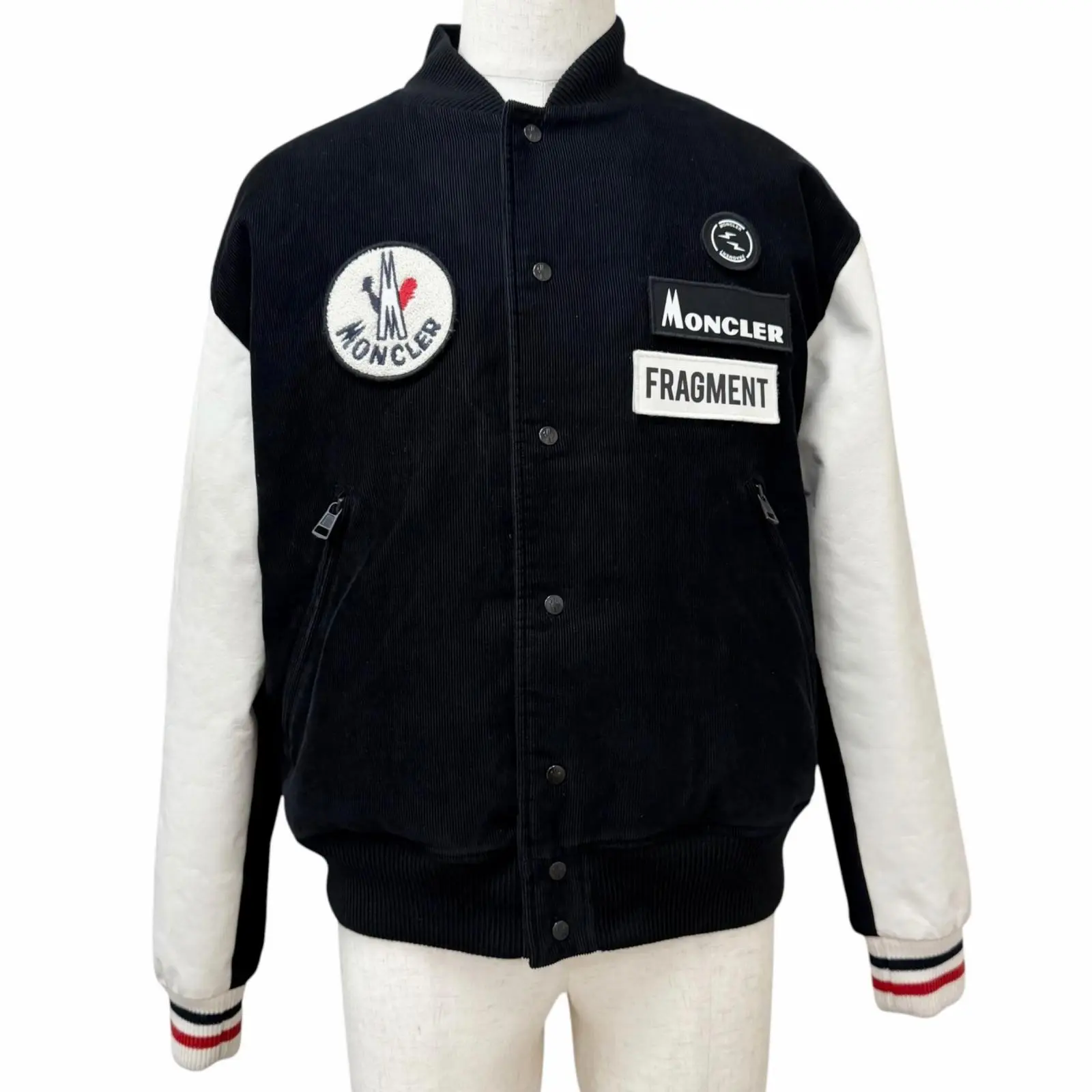 Pre-owned MONCLER Cotton Small Leather Goods Genius 7 Fragment Down Jacket