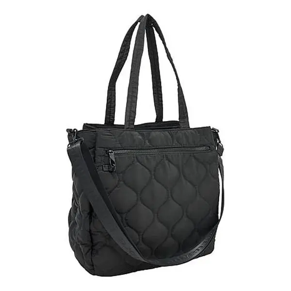 Samantha Brown To-Go Anti-Theft Quilted Satchel