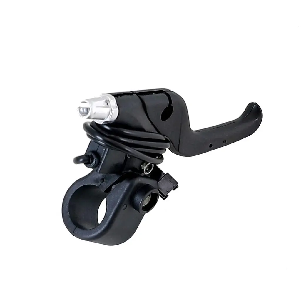 SUISUITONG Left Brake Lever 22mm 7/8 Power Off Brake Handle for Electric Motorcycle Bicycle Scooter Foldable Ebike Drift Trike ATV UTV Go Kart Golf Cart Buggy Quad Lawn Mower