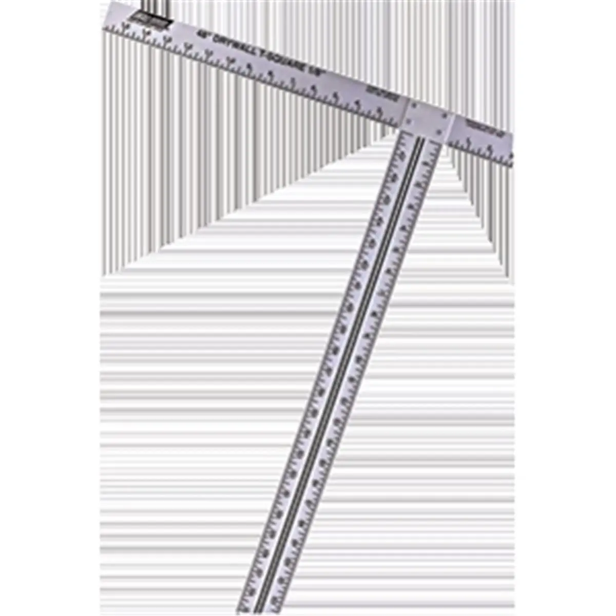 212 MAIN Aluminum Drywall T-Square Wallboard Tool (09-001) - 0.18x47.87 in. Measuring Ruler, Angled Crosshead, Calibrated Stud, Reverse Rule Measuring Instrument for Office Supplies