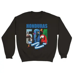Honduras 504 crew neck Sweater (unisex)-Suéter Honduras 504 Sweatshirt