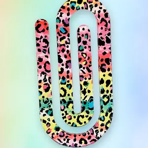 Jumbo Paperclip Bookmarks | Acrylic Bookmark | Planner Marker | Book Lover Gift | Book Club Accessory | Teacher Gift