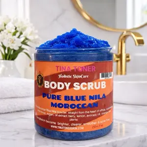 TINA TONER Nila Moroccan glowing skin  SCRUB Body Care Cleansing