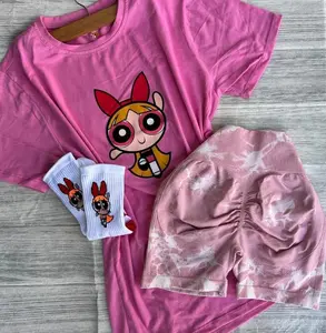 Only Shirt - Y2K Powerpuff Girl Fun Graphic Shirt, Juicy Inspired Vibes, Oversized Cool Fit, Cartoon Retro Style