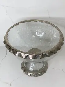 SILVER RUFFLE BOWL