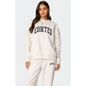 Edikted Women's Babe Oversized Sweatshirt