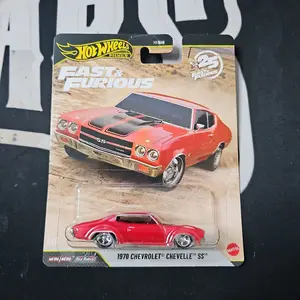 Hot Wheels FNF 25th Anniversary - 1970 Chevrolet Chevelle SS - Collectible Diecast Model Cars Toys
