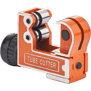 VEVOR Auto Heat-Shrink Tube Cutter, Cable Pipe Cutting Machine with 1mm-85mm Cutting Width, 0.1mm-99999.9mm Length, Automatic Tube Cutter for Heat Shrink Tube, Fiberglass Tube, Cable, Yellow Wax TubesVEVOR Super Brand Day