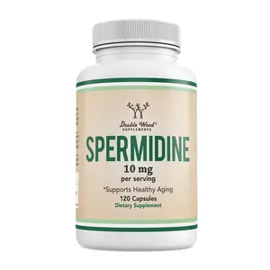 REAL SPERMIDINE HCL * 120 Caps, 3rd Party Tested Premium Pharmaceutical Strength