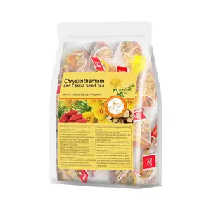 New for 2025 Chrysanthemum  Goji Berry  and Cassia Seed Tea  A natural blend of eight herbs -30 packets Cleanse the bowels loaded tea