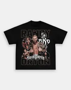 Youth & Adult Randy Orton RKO Viper T-Shirt, WWE Apex Predator Snake Graphic Tee, Dark Wrestling Streetwear For Legend Killer & WWE Fans, Superstar