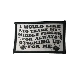 Middle finger patch