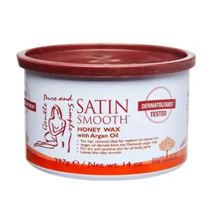 Satin Smooth Honey Wax with Argan Oil 14oz