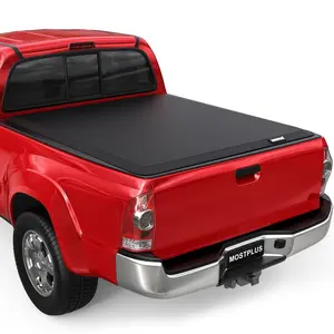 For 2000-2025 Toyota Tundra Pickup Truck Bed Soft Roll-Up Tonneau Cover
