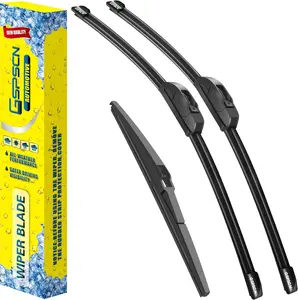Wipers Replacement for Mitsubishi Mirage  /Scion xA  Original Equipment Windshield Wiper Blades "+"+" (set of ) J hook