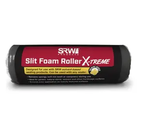 SRW Slit Foam Roller X-Treme – For Solvent-Based Sealers