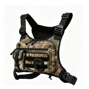 Camouflage sports chest bag