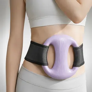 2026 new model, mini muscle training fascia ring, supports 12 mode switches, upgraded adjustable straps, fits waists up to 55 inches, suitable for relaxing waist and back muscle training, handheld muscle training and relaxation.