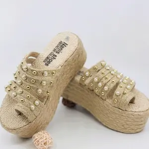 Alexa - Thin foot, Heart Sandals Handmade Platforms of High Quality and Comfort.