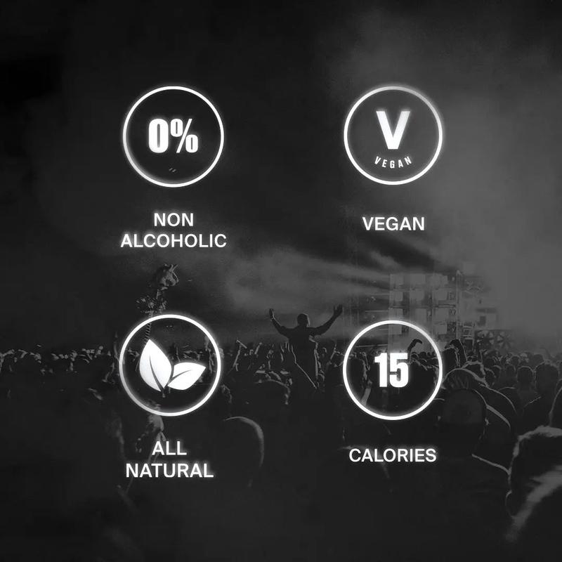 Bloody Berry 4-pack Adaptogens + Nootropics Sparkling Elixir All Natural