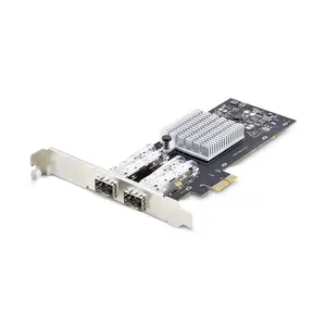 Startech P021GI-NETWORK-CARD 2-Port PCie 2.0 x 1 GbE SFP Network Card with Intel I350-AM2 2 x 1GbE Controller