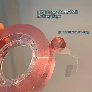 DIY Diang Sticky Ball Rolling Tape,Sensory Fidget Toys,6 pcs