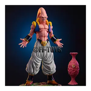 Anime Dragon Ball Z Buutenks Figura Majin buu figure super buu gotenks Action Figures 27CM PVC Statue Model Toys Gifts