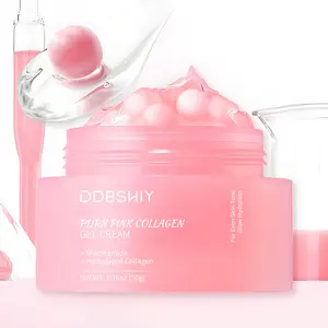 [DDBSHIY] PDRN Pink Collagen Capsule Cream | Pink Boba Cream | Salmon DNA, Niacinamide for Uneven Skin Tone, Glow Hydration
