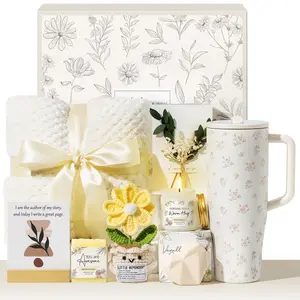 MAYICIVO Mothers Day Gifts Birthday Gifts for Women - Get Well Soon Spa Care Package, Luxury Self Care Gift Basket for After Surgery & Cancer Care Inspirational Thinking of You Sympathy Gift Set for Mom Her Friend mothersdaygift