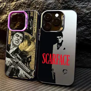 Classic Movie S-Scarface Phone Case for iPhone 17,16,15,14,13,12,11,Pro,Max,Plus Phone Cover Anti Fall Matte Back Cover
