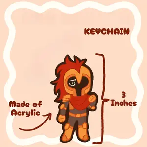 D3rlord3 Keychain Minecraft ARG | Unique Keychain Designs | Perfect for Backpacks, Keys and Gifts | High Quality and Customer Favorite Items