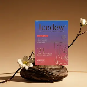 Icedew Shower Fresh Deodorant for Men 21 Days Fresh Fragrance with No Pore Filming, Chinese Herbs & Aluminum Free