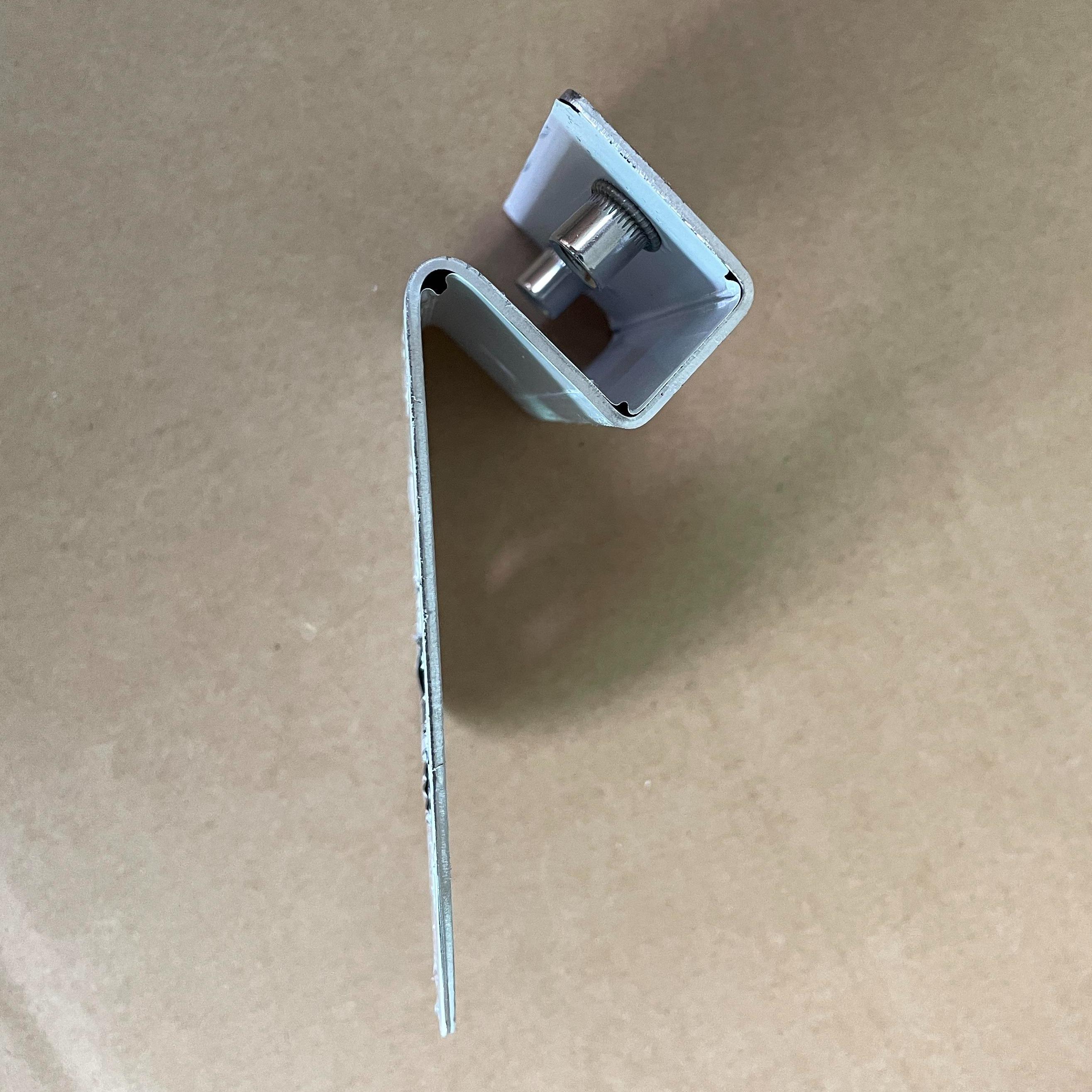 45° Angled Clamp-On Brackets for Watermelon Lights - 2Pcs Stainless Steel Under Glow Mounts for Semi-Trucks, Pickups & RVs