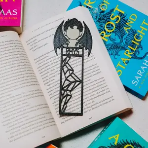 Rhysand Long Bookmark ACOTAR Bookish Gift 3D Printed Fantasy Bookmark for Book Lovers