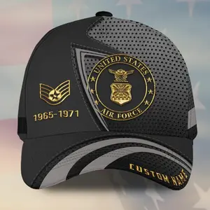 Customized U.S Veteran Proudly Served DUCAP110004 – Hat All Over Printed