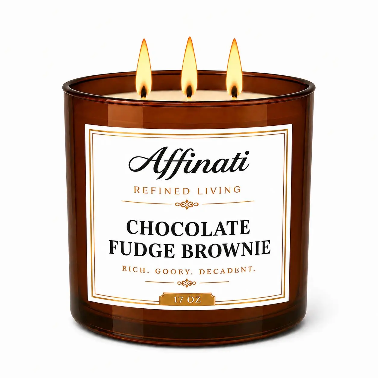 Chocolate Fudge Brownie 3-Wick Candle