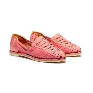 Cross Woven Huarache Coral