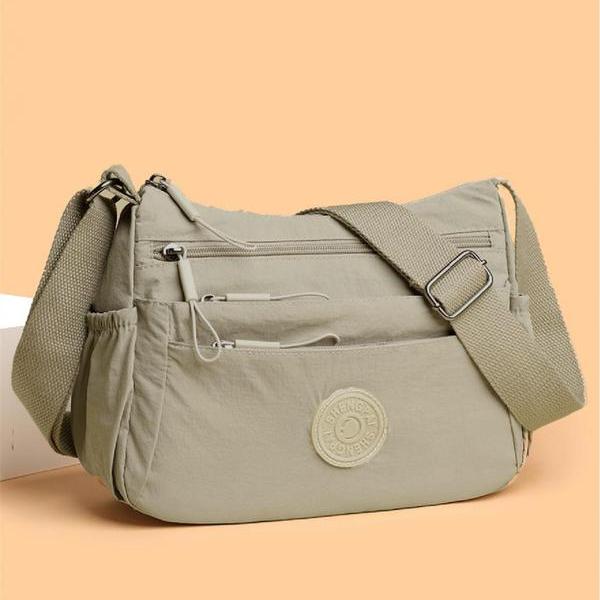 Women's Solid Color Fanny Pack, Fashionable Multi-pocket Zipper Crossbody Bag for Daily Used, Casual Trendy Versatile High-quality Daily Commuting Bag