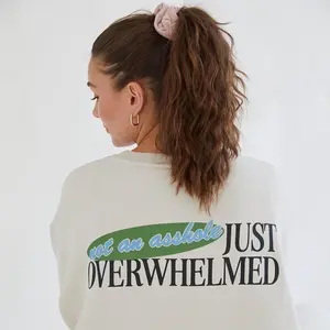 Just Overwhelmed Crewneck