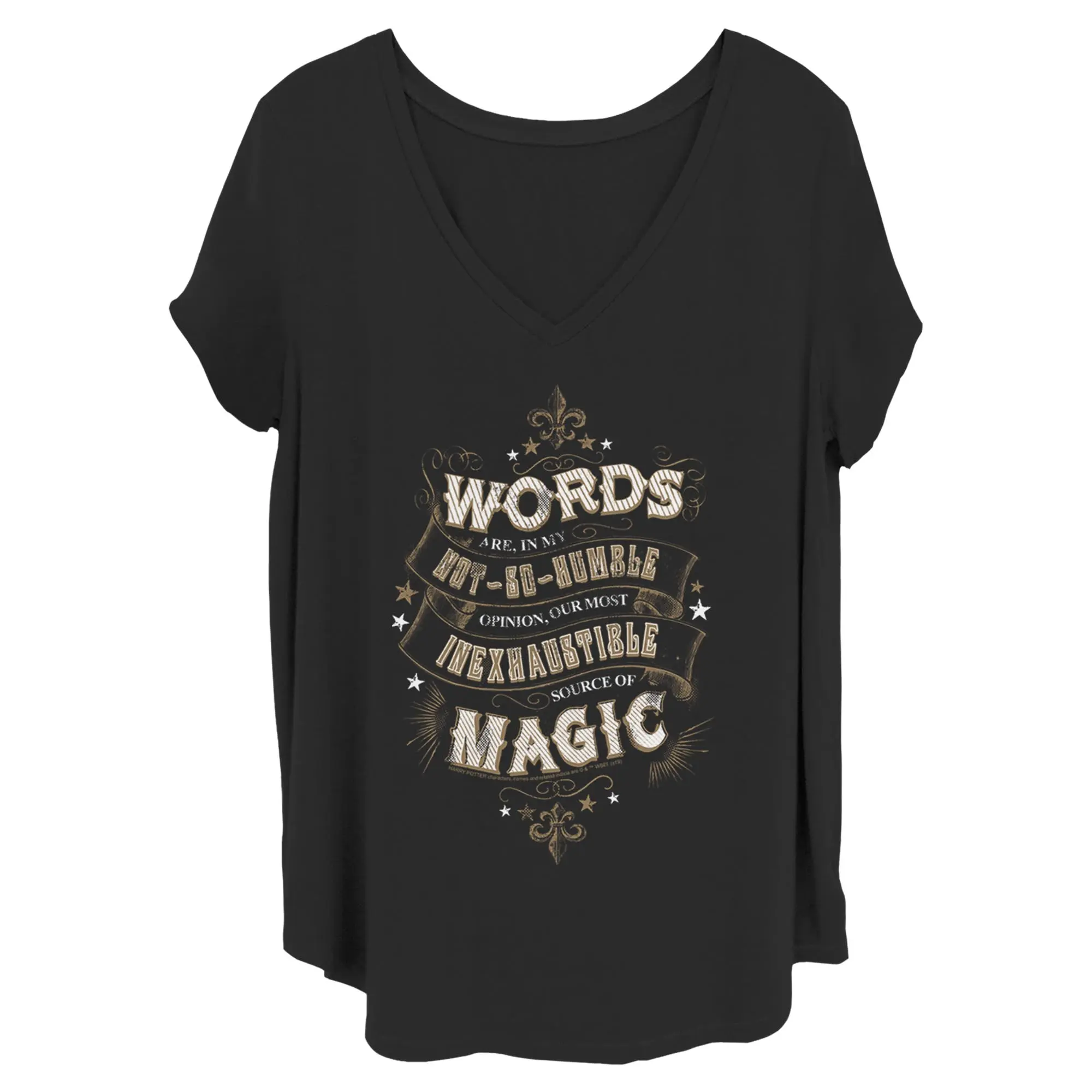 Women's Harry Potter Dumbledore Humble Wisdom T-Shirt